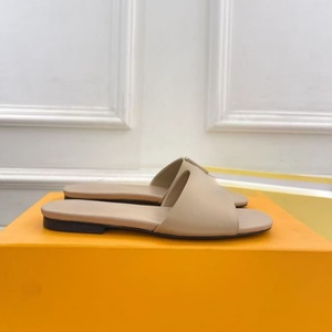 Classic flat bottomed women <b>shoes</b> breathable open toe round toe anti slippery women <b>shoes</b> fashion and versatile outdoor casual - Product Image 1