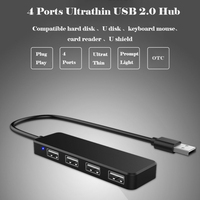 Hub USB 3.2 Gen 2 4 en 1, 2 Puertos USB-A, 2 Puertos USB-C, Aleación de Aluminio, Velocidad de Transferencia de Datos de 10 Gbps, Gris Plateado, Garantía de 12 Meses, Caja