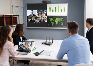 ระบบการประชุมแบบไร้สาย byom 4K 60Hz สำหรับห้องประชุมและห้องเรียน - Product Image 3