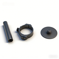 Support en aluminium usiné CNC de style robuste amélioré pour accessoire de cadre de drone agricole - Base de montage GPS 30mm/40mm/50mm