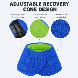 Nouveau Collier de récupération souple et personnalisé pour chien, en maille respirante, type collier éлизаветинский, réglable, pliable, imprimé, personnalisable, avec crochet pour post-chirurgie - Product Image 3