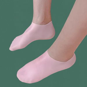Fabricante de calcetines de silicona hidratantes y antiagrietamiento para comercio electrónico transfronterizo, para hombres y mujeres, protectores de pies. - Product Image 2