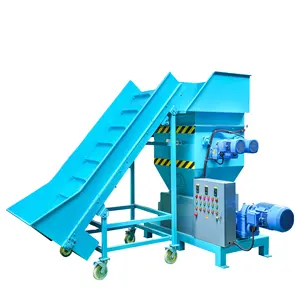 Reciclaje y procesamiento de espuma EPS Molino de terrones de alta gama Producción y venta de fabricantes de fuentes integradas máquina de fusión EPS