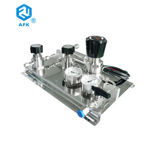 Interruptor de cambio Colector de gas Regulador de flujo de nitrógeno/hidrógeno/argón de alta presión SS316L Regulador de cilindro de gas Industrial - Product Image 2