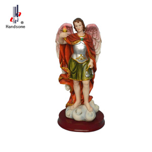 5 pulgadas el arcángel San Rafael resina religiosas arte estatua - Product Image 1