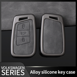 Funda para llave de coche de aleación de Zinc para VW Volkswagen Golf 7 MK7 Tiguan MK2 para SEAT Ateca Leon <span class=keywords><strong>FR</strong></span> 2 <span class=keywords><strong>Ibiza</strong></span> - Product Image 4