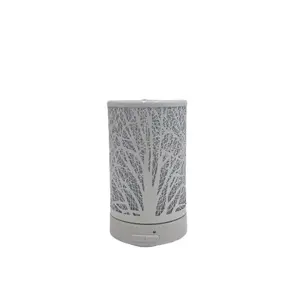 Bianco ferro battuto scava umidificatore olio essenziale diffusore mist maker