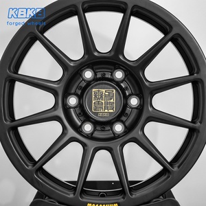 ล้อแมกนีเซียมฟอร์จ KBKB รุ่นใหม่ น้ำหนักเบาพิเศษ ขนาด 17 18 19 20 21 นิ้ว สีดำ สำหรับรถสปอร์ต รถแข่ง ประสิทธิภาพสูง รับผลิตแบบ OEM ODM - Product Image 3