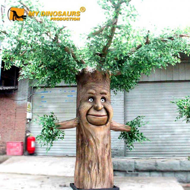 My Dino TT015 Garden Decoration Artificial Robotic Talking Tree Plant for Sale