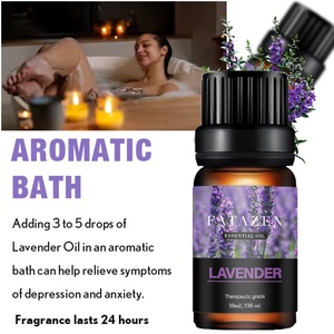 Fatazen น้ำมันหอมระเหยบริสุทธิ์จาก100% วีแกนออร์แกนิกดูแลร่างกายน้ำมันนวดตัวจากธรรมชาติลาเวนเดอร์ - Product Image 2