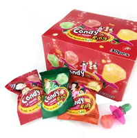 Vente en gros OEM/ODM de bonbons en forme de diamants en plastique pour enfants, cubes de bonbons durs, bonbons aux saveurs de fruits colorés, bonbons très vendus, bonbons personnalisés