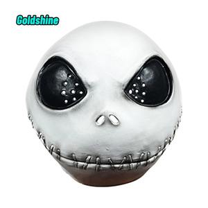 Custom Creepy <span class=keywords><strong>Ghostface</strong></span> <span class=keywords><strong>Mask</strong></span> Horror Latex Pesadilla antes de Navidad para Halloween Fiestas de Año Nuevo - Product Image 2