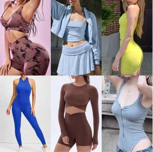 2026 Tnn Ingrosso Estivo Casual da <span class=keywords><strong>Donna</strong></span> Bianco a Maniche Lunghe Profonde Traspirante Eco-Friendly in Spandex - Product Image 3