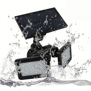 ไฟสปอตไลท์ติดผนังพลังงานแสงอาทิตย์กันน้ำ48LED สวนแบบสองหัวไฟพลังงานแสงอาทิตย์ใหม่ล่าสุด - Product Image 4