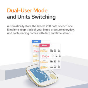 Sphygmomanomètres automatiques médicaux TRANSTEK <span class=keywords><strong>Appareil</strong></span> de <span class=keywords><strong>mesure</strong></span> de <span class=keywords><strong>la</strong></span> <span class=keywords><strong>pression</strong></span> artérielle Bluetooth <span class=keywords><strong>Appareil</strong></span> de <span class=keywords><strong>mesure</strong></span> de <span class=keywords><strong>la</strong></span> <span class=keywords><strong>pression</strong></span> artérielle numérique - Product Image 5