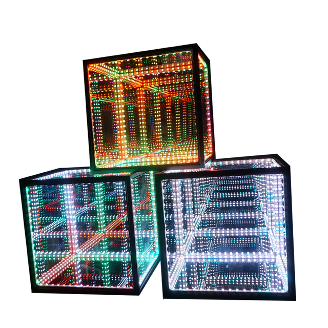 Cheap 30x30x30cm Led Cube Lights RGB Color Changing Cube 3D Rainbows Infinity Cube for Sale