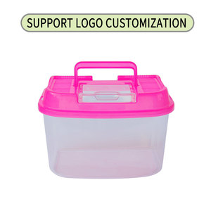 Mini tasse Portable pour animaux de compagnie, de haute qualité, en forme de méduses, transparente, pour poissons rouges, tortues, poissons - Product Image 2