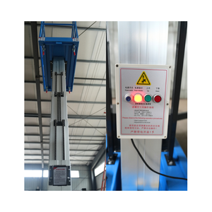 Satu orang angkat udara seluler satu pria angkat untuk dijual luar ruangan dalam ruangan tiang tunggal pengangkat Platform paduan aluminium - Product Image 3