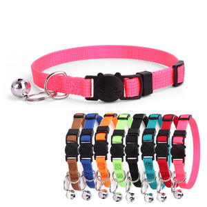 Collare per Cani e Gatti di Alta Qualità, Lussuoso e Moderno, in Poliestere Morbido con Motivo a Cartoni Animati, Targhetta Incisa con Nome e Campanello - Personalizzabile - Product Image 3