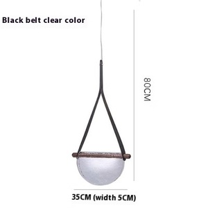 Pendentif en verre minimaliste moderne de Style nordique compteur moyen créatif pour le chevet du restaurant à la maison-lustre artistique - Product Image 5