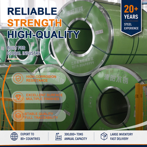 Tension <b>Leveled</b> 310S HL 8.0mm x 600mm ASTM A240 ID 508mm Stainless Steel Coil for Marine Engineering - Product Image 1
