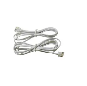 Cabo de Telefone 4p4c Cat3 tipo flat 28awg cabo