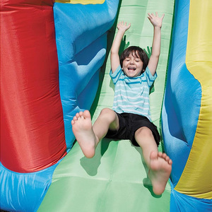 Château gonflable Hikeon 5-en-1 <span class=keywords><strong>le</strong></span> plus vendu - Matériau PVC - 10 à 15 passagers - Dimensions 350x285x205CM - Idéal pour l'été et les jeux aquatiques en extérieur - Product Image 5