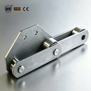 Catena per elevatore a tazze in acciaio forgiato a caldo P75F18 temprato per meccanismo di azionamento della griglia di raffreddamento del clinker per impianti di cemento - Product Image 1