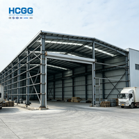 Estructura de Acero de Gran Envergadura para Taller, Almacén o Fábrica, Q355B/A572 Gr.50/S355JR, Estructura Estable y Duradera, Edificio Industrial