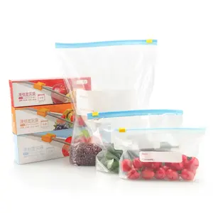 Ziploc sacos de armazenamento de galão 60 contagens, sem bpa