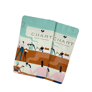 卸売BolsasParaカフェコーヒーリサイクル可能な12オンス5ポンドコーヒーバッグパッケージ平底コーヒーバッグ - Product Image 6