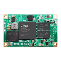 Placa Base Industrial MILIANKE MLK-CZ05-7015 XC7Z015-2CLG485I AMD ZYNQ Serie 7000, 1GB DDR3, 128Mbit QSPI FLASH, 16GB EMMC
