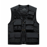 Gilets de chasse réversibles 5XL imperméables en maille numérique à motif écossais, orange, 100% polyester