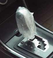 Housse de siège et de volant en film plastique pour voiture, à prix abordable et très vendue
