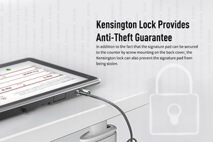 Máy tính bảng vẽ đồ họa Bàn viết chữ ký <span class=keywords><strong>10</strong></span> inch có độ nhạy áp lực Hỗ trợ nghiêng Bút thụ động với màn hình lớn - Product Image 6