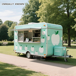 OEM Customized Stainless Steel Truck Food coffee Cart Mobile Bar Vintage Fast - Product Image 3