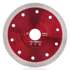 Hot Press Mesh Turbo Diamond Saw Blade Cutting Disc Wheel For Cutting Porcelain Tiles Marble Ceramics