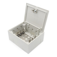 Échantillon gratuit 30 paires Boîte de distribution de câbles téléphoniques en plastique avec serrure à clé COIN KEY LOCK Krone pour LSA-Modul 2/10