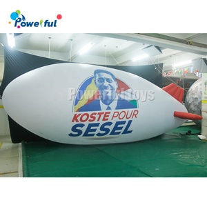Nhà Máy Giá khinh khí cầu 3.5m quảng cáo bơm hơi Helium <span class=keywords><strong>blimp</strong></span> để bán - Product Image 4