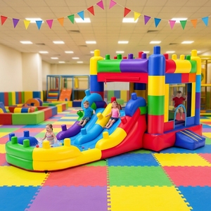 FBSPORT Château Gonflable Certifié CE pour Location Commerciale en <span class=keywords><strong>France</strong></span> – Réponse Rapide – Location <span class=keywords><strong>de</strong></span> Château Gonflable Commercial – Maison <span class=keywords><strong>de</strong></span> Rebond - Product Image 1