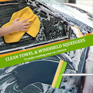 <strong>Extendable</strong> Long Handle Car <strong>Duster</strong> Brush Microfiber Chenille Car Wash Kit Cleaning Mop - Product Image 5