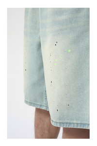 Jeans courts bleus Splash Dot Design pour hommes Designer de charpentier Travail légendaire <span class=keywords><strong>Tiktok</strong></span> Jeans chauds les plus populaires pour hommes - Product Image 6
