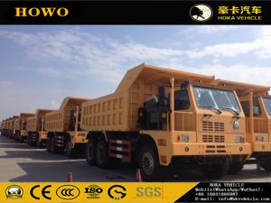 King HOWO — <span class=keywords><strong>camion</strong></span> <span class=keywords><strong>benne</strong></span> à basculer 75T, 6X4, 371hp, système de monte-charge HYVA et Transmission automatique, hors piste - Product Image 2