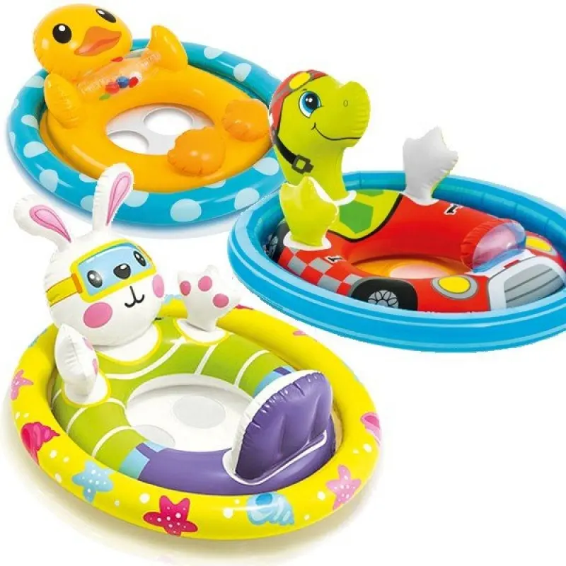 Pool Rider Floats Ring Tube, Duck, Bunny & Racing Turtle