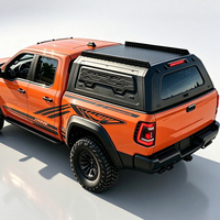 Vente en gros : Hard top en aluminium robuste de 5 et 6 pieds, verrouillable et étanche, pour benne de pick-up 4x4, durable pour la route