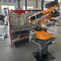 Centro de Doblado Totalmente Automático de 1400 mm con Brazo Robótico de Cuchilla Auxiliar AT-HS1400F, Dobladora de Paneles CNC para Láminas de Acero Inoxidable de Alta Calidad