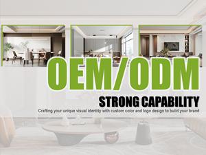 <span class=keywords><strong>Cuisine</strong></span> moderne modulaire en contreplaqué avec plan <span class=keywords><strong>de</strong></span> travail en résine solide, étanche et intégrée, pour appartement et projet résidentiel - Product Image 4