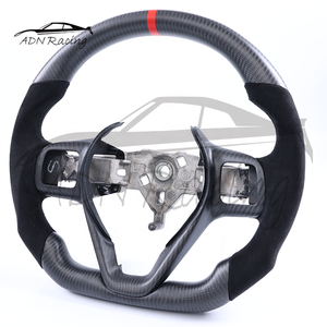 Volant de voiture en fibre de carbone sèche compatible avec <span class=keywords><strong>Dodge</strong></span> <span class=keywords><strong>Viper</strong></span> <span class=keywords><strong>ACR</strong></span> 5e génération 2013-2017 - Product Image 1