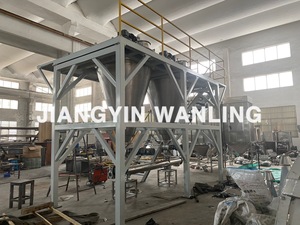 SHJ High Quality Double Spiral V Cone <strong>Mixer</strong> Easy Discharging Powder Mixing Vertical Natua <strong>Mixer</strong> - Product Image 3