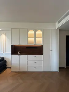 Luxury Modern Custom-Made Wooden Eco-Friendly Dining <b>Cabinet</b> with Storage for Dining/Living Rooms Multifunctional Furniture - Product Image 3